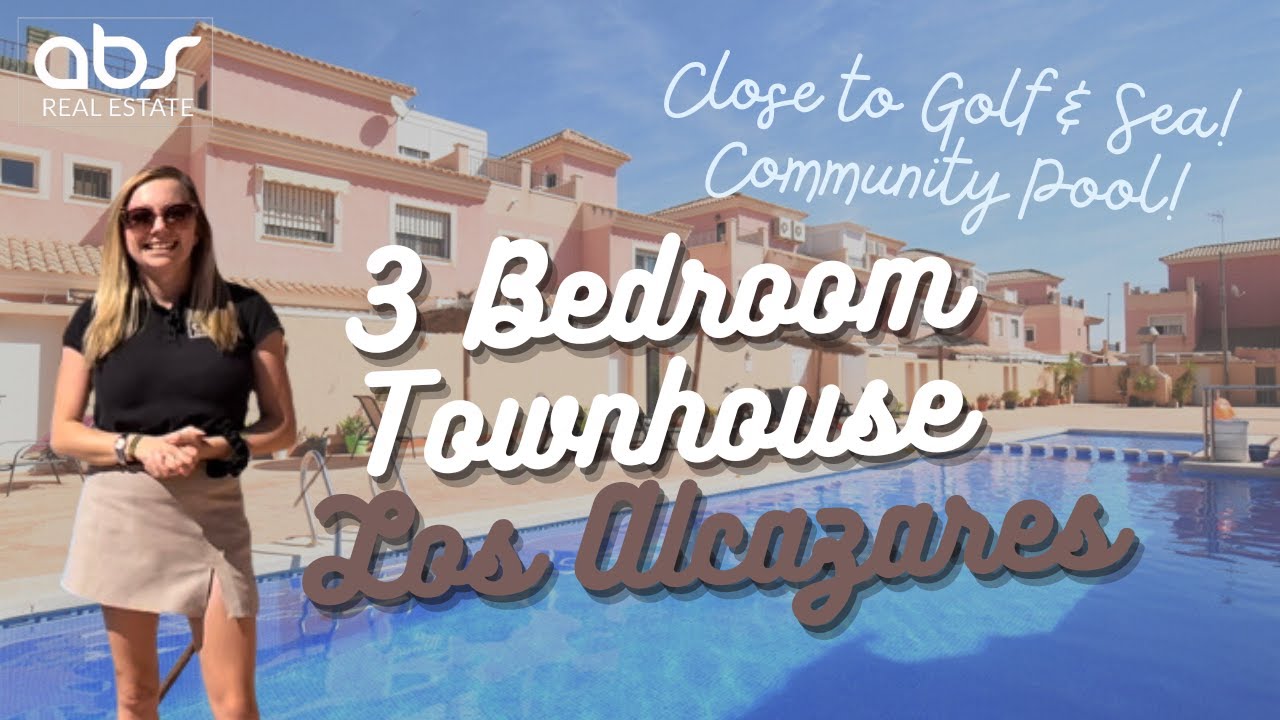 ABS REAL ESTATE 3 Bedroom Townhouse in Los Alcazares, Murcia close