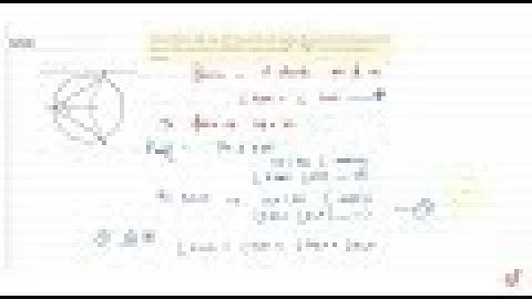 If two chords `A B` and `A C` of a circle with centre `O` are such that the centre `O` lies on ...