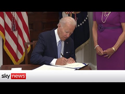 President Biden signs new gun control legislation thumbnail