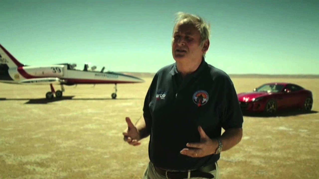 Richard Noble Director Bloodhound Projects in cooperation with Jaguar