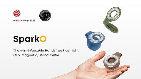 A Kickstarter Project We Love: SparkO, the 4-in-1 Versatile Hands-free Flashlight