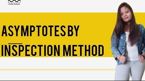 asymptotes by inspection method