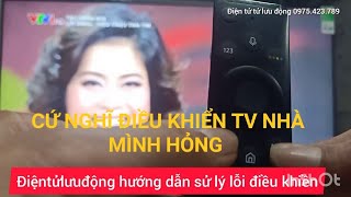 Hướng dẫn kết nối điều khiển Tivi Samsung, Sửa lỗi khi điều khiển chỉ tắt và bật được nút bật nguồn