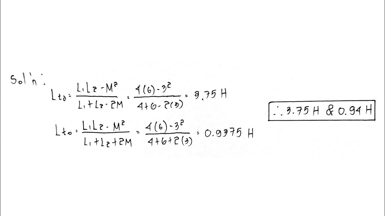 Two coils of inductances 4 and 6 henry are connected in parallel. If