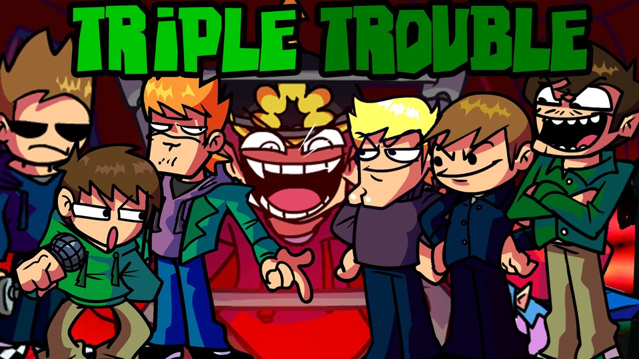 Triple Trouble but Eddsworld Cover, Funkipedia Mods Wiki