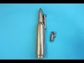 Как сделать бензиновую зажигалку из гильзы (METRO 2033﻿). The petrol lighter from the sleeve