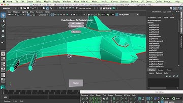 Modeling a Spaceship 06: Unwrapping UVs
