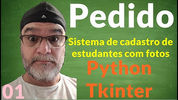 Cadastro de alunos em python tkinter atualizado com fotos