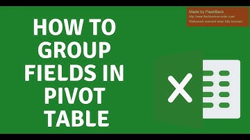 Group columns or rows in pivot table