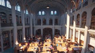 Library sound for concentration 4 (John Library, Manchester England) / 1Hour