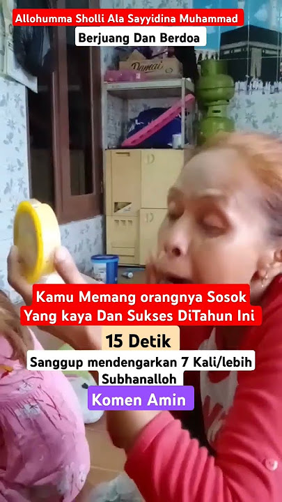 Sholawat Merdu 15 Detik Yg Sanggup Mendengarkan Sholawat Ini Subhanalloh #sholawat #viral #shorts