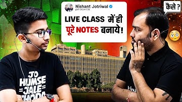 Notes Making Strategy Which Got Me IIT Delhi in First Attempt 🎯| Nishant Jotriwal | JEE 2026/2027