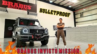 BRABUS INVICTO MISSION IS FULLY ARMORED G-WAGON!