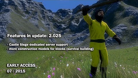 Medieval Engineers - Update 02.025: Castle Siege dedicated server support