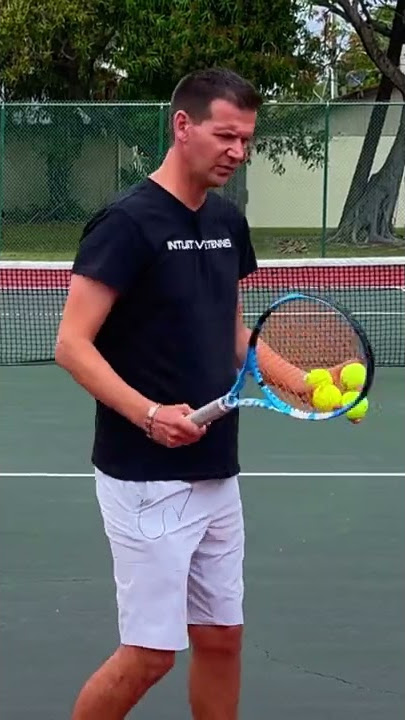 The Flattest Forehand in Tennis