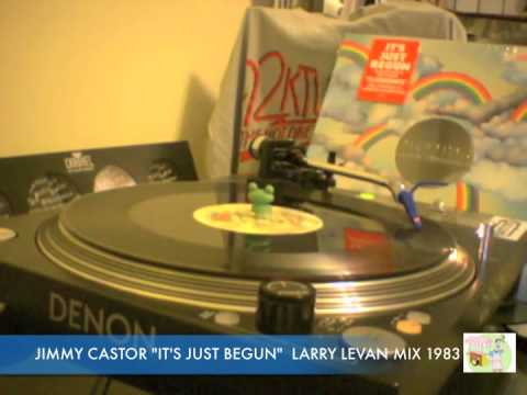 JIMMY CASTOR "IT'S JUST BEGUN" LARRY LEVAN MIX 1983