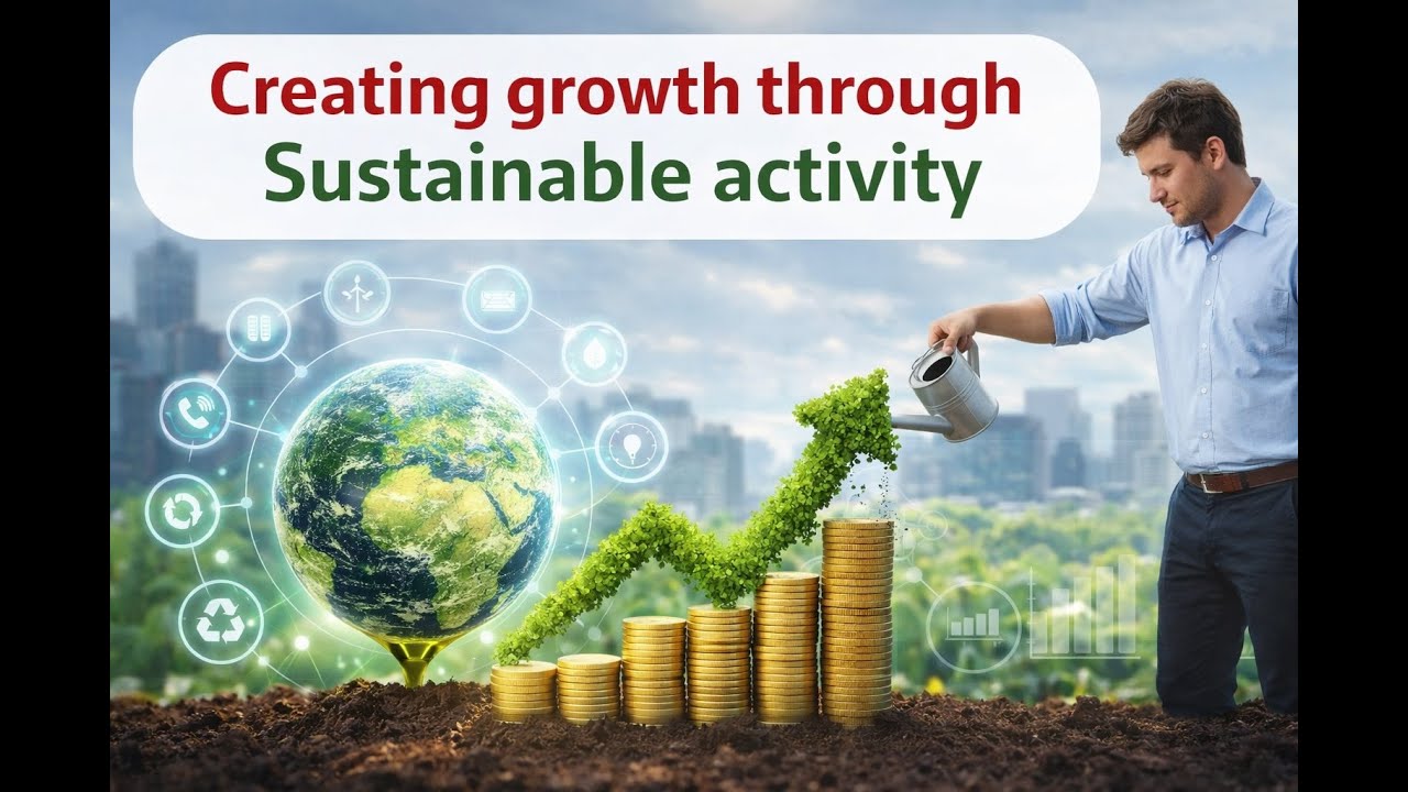 Economic Growth through taking Sustainability Actions and moving towards Net Zero