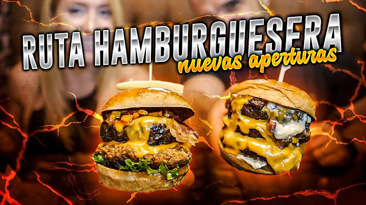RUTA HAMBURGUESERA  / LA MEJOR HAMBURGUESA de VALE...