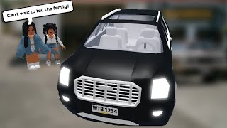WE GOT A NEW CAR!! 🚙 *BRAND NEW SUV!?* ||Roblox Bloxburg Family Roleplay||