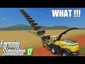 Farming Simulator 17 | CRAZY STAIRS POPLAR CUTTER ! WHATTT? w/ New Holland Harvester