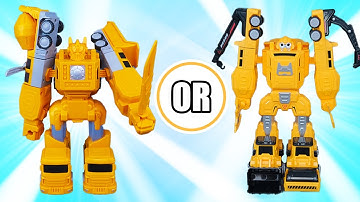 ASMR Unboxing: Transforming Robot and Epic Encounter Between Two Super Robots l Review Toys