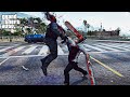 Gta 5  chainsaw man mod first release gameplay