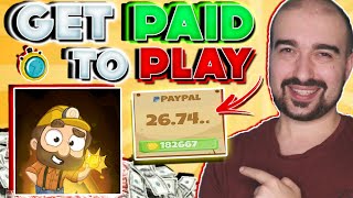 Get PAID Per MINUTE To Play Games!? - The Lucky Miner App Review - (Earn Money Online 2022) screenshot 1