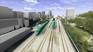 ArcGIS 360 VR in ArcGIS Online via City Engine.