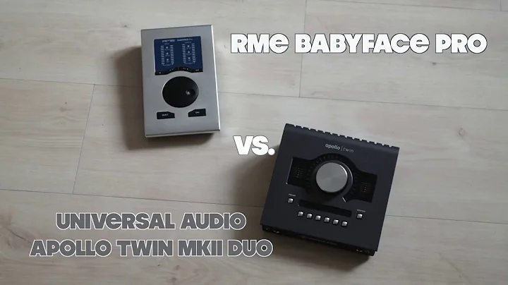 RME Babyface Pro vs. UAD Apollo Twin MKII Duo