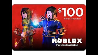 100 Dollar Robux Gift Card Amazon
