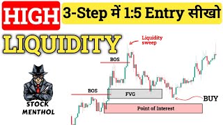 Liquidity Sweep Trading Strategy | 3-Step Entry Model