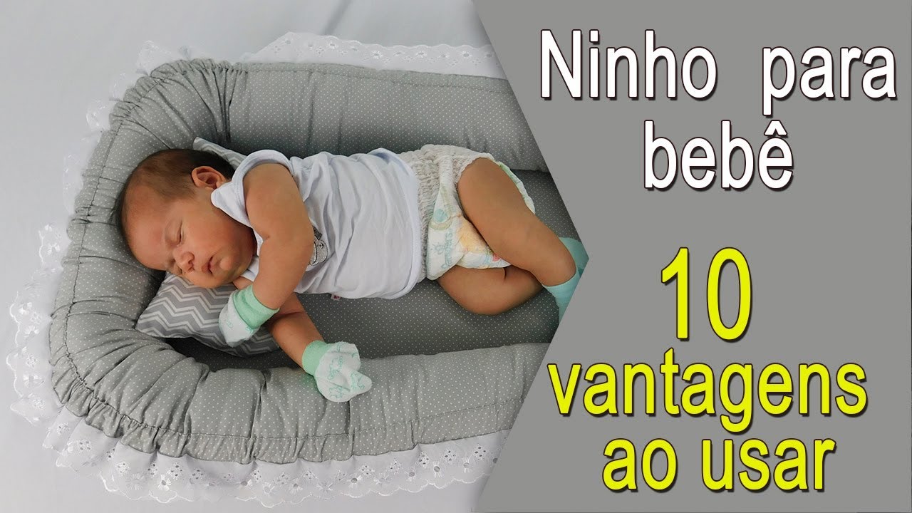 10 vantagens de usar o ninho para bebê dormir #ninhoparabebe  #ninhoredutordeberço 
