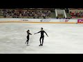 Stolbova/Novoselov. Russian open skates 2019. FP