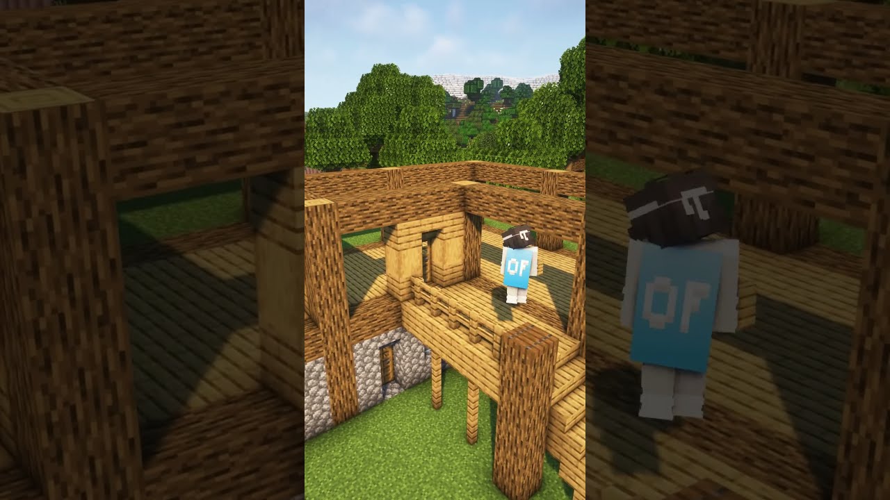 Minecraft Starter Survival House🏠 