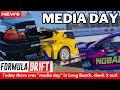 Media day in long beach at formula drift  behind the scenes