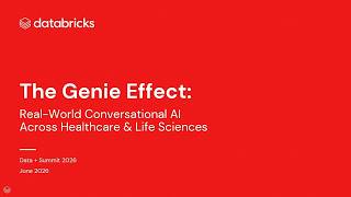 The Genie Effect: Real-World Conversational Analytics Across Healthcare & Life Sciences screenshot 5