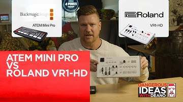 Roland VR1-HD Vs Blackmagic Atem mini Pro comparison video