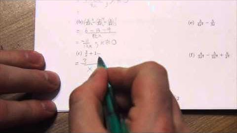 Math 20-1 Rationals Review #5c