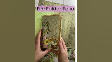 4 Pocket File Folder Folio #shorts