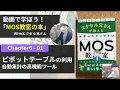 ピボットテーブル入門！自動集計する高機能ツール/ エクセル兄さんMOS教室(6-01)