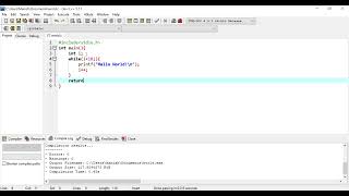 Print Hello Word 10 times using while loop in c