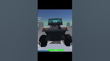 Simple Sandbox 2 Jumping car winter map #shorts