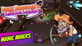Roxy Raccoon's Pinball Panic - Manic Miners DLC | Gameplay & Commentary (PC)