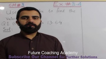 PTB, Maths, Class 9, Ch 3, Ex#3.4, Q1(i), Federal Board and Punjab Board, Future coaching academy