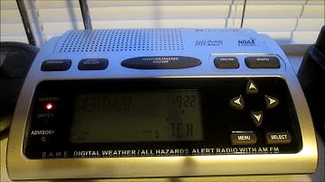 NOAA Weather Radio - Perfect Paul reads 2 Beach Hazards Statements - 7/22/14 9:18 PM