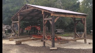 Timber build sawmill shed #111