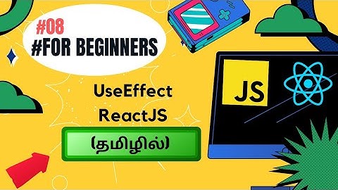 #8 USEEFFECT IN REACT APP⚛️ TUTORIAL FOR BEGINNERS IN TAMIL💻🚀 #codewithaswin #beginners #reactjs #js