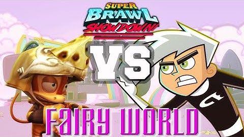 Monkey vs Danny Phantom | Super Brawl Showdown v0.3.0b Full Match Gameplay