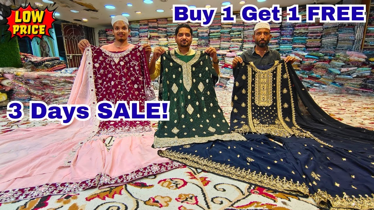 Buy 1 Get 1 FREE | Tolichowki OFFER!💥SALE Shaadi ke liye Best Dresses Hyderabad