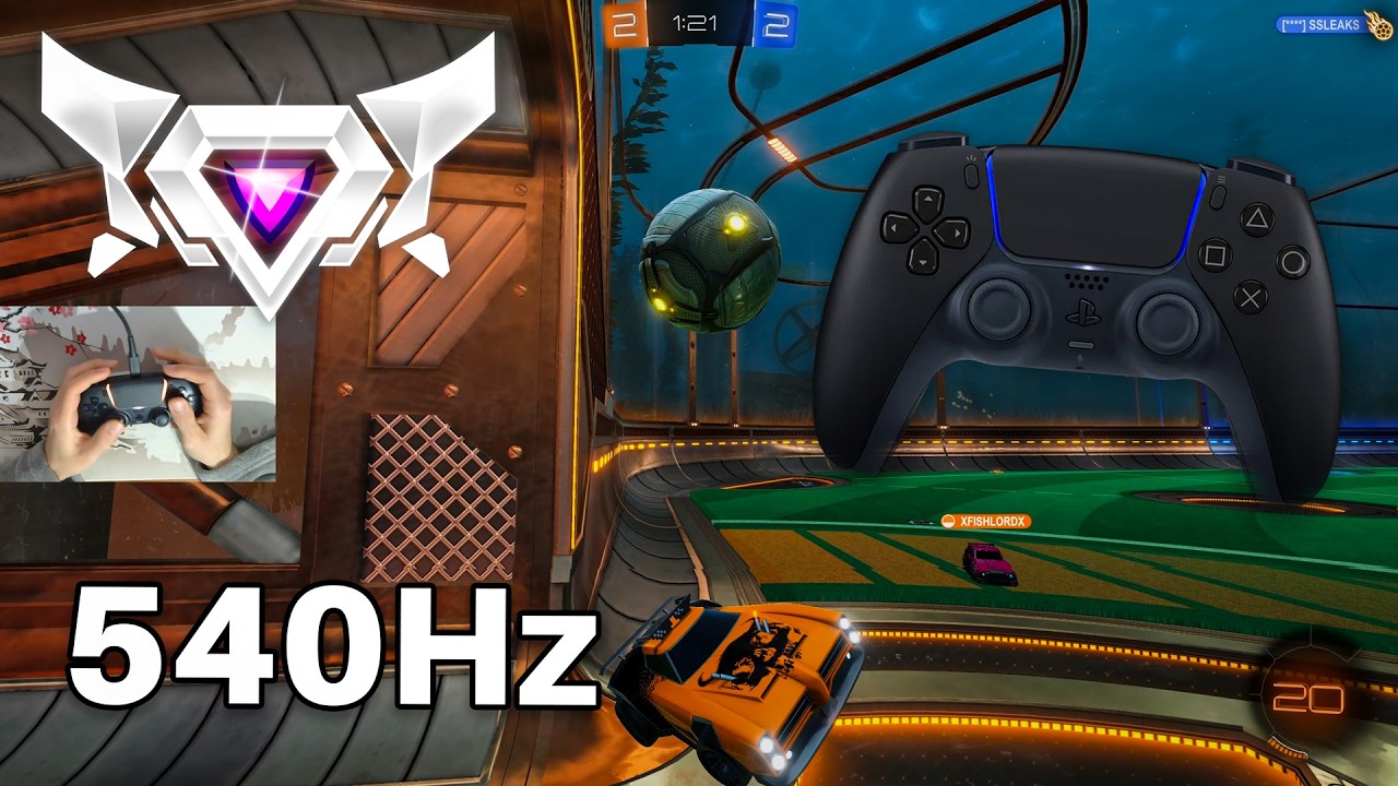 PS5 ASMR 😴 Rocket League Ranked 🏆 Satisfying 360 FPS 4K